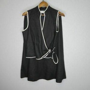 Talbots Petites 2 piece skirt and blouse set SZ 14